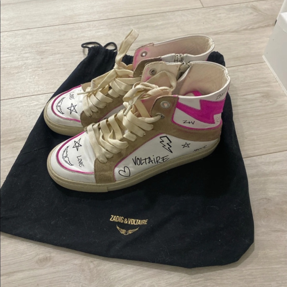 Zadig & Voltaire high top sneakers - Picture 3 of 7